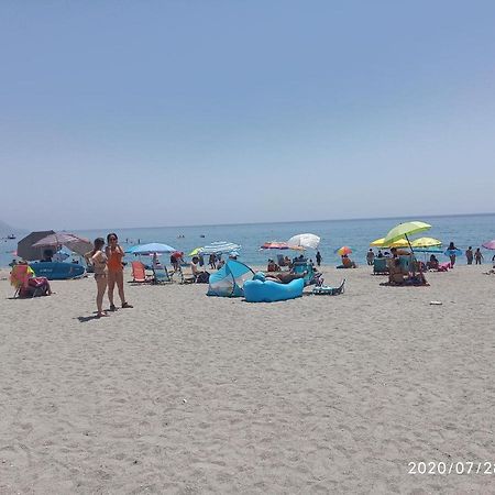 Nerja 1ª Linea De Playa De Burriana , Terraza Grande Al Mar Apartman Kültér fotó