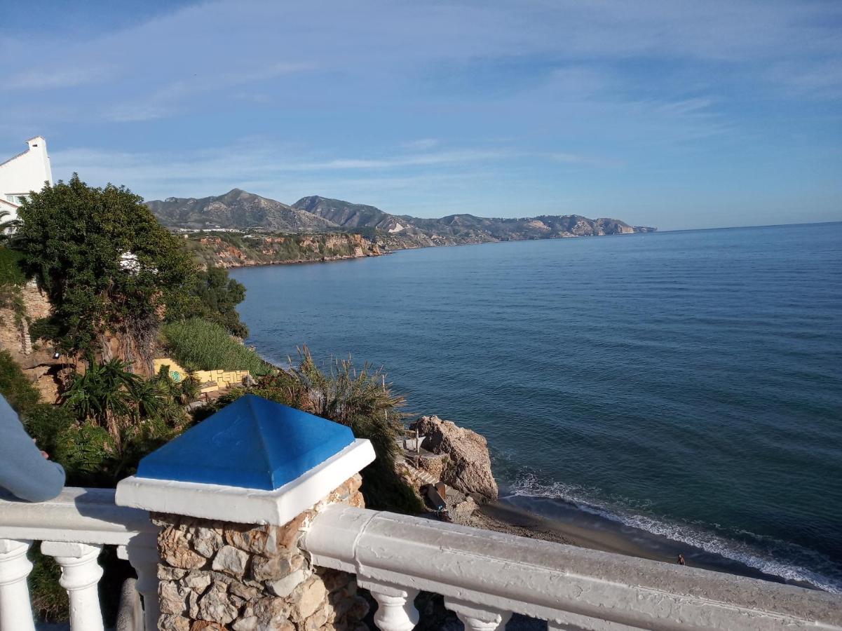Nerja 1ª Linea De Playa De Burriana , Terraza Grande Al Mar Apartman Kültér fotó
