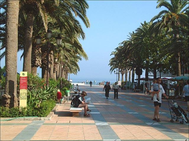 Nerja 1ª Linea De Playa De Burriana , Terraza Grande Al Mar Apartman Kültér fotó